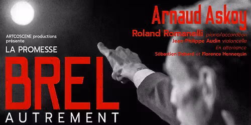 LA PROMESSE BREL AUTREMENT - 16\/01\/27 - NANCY