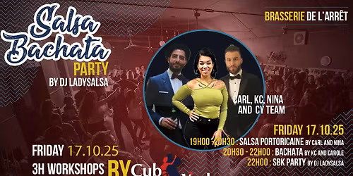 SB Party by DJ Ladysalsa avec workshops by Alkemia Dance School