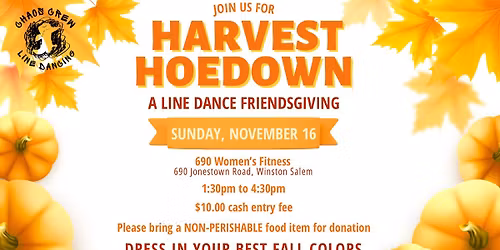 Harvest Hoedown - Friendsgiving Line Dance