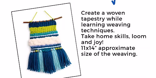 Woven Tapestry Craft Night at Prairie Sky Breads