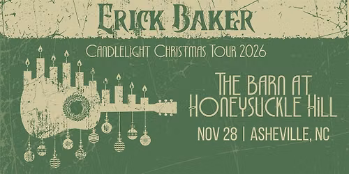 A Candlelight Christmas with Erick Baker