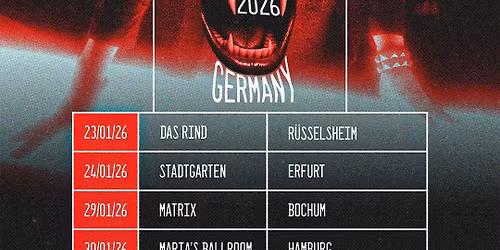 KN\/GHTS Tour @ Bochum Matrix