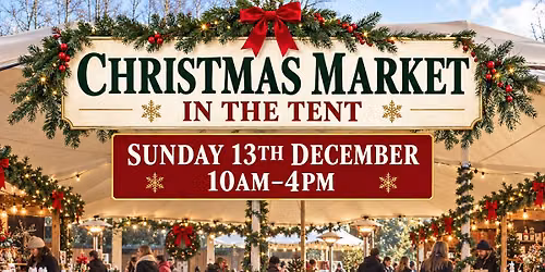 Christmas Market In The Tent