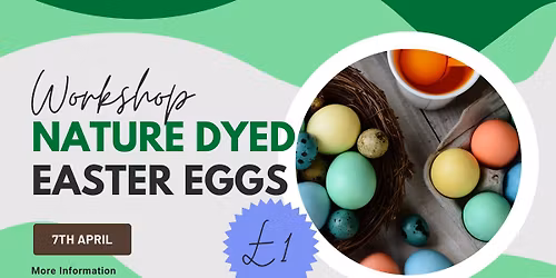 Naturally dyed eggs