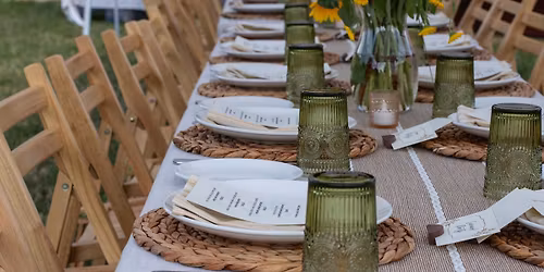 Mid-Summer Supper at Saxony: A Seasonal Dinner Series with Farow