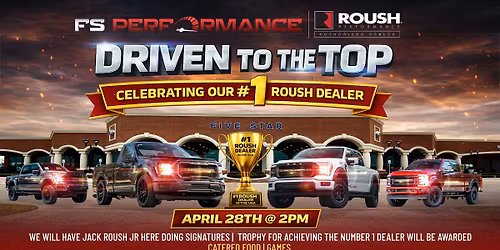 Driven to the Top: Celebrating Our #1 Roush Dealer Title