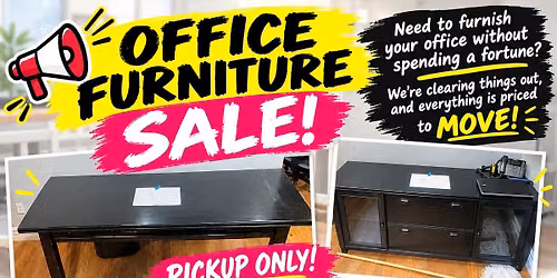 \ud83d\udea8 OFFICE FURNITURE SALE! \ud83d\udea8 