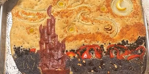 Focaccia Art Masterpieces