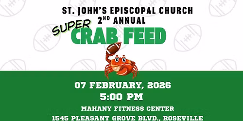 St. John's Episcopal Church 2nd Annual Crab Feed