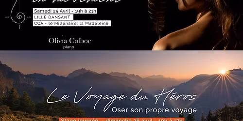 Concert & Stage \u201cLe voyage du h\u00e9ros\u201d - Olivia Colboc - La Danse libre Be Your Flow 