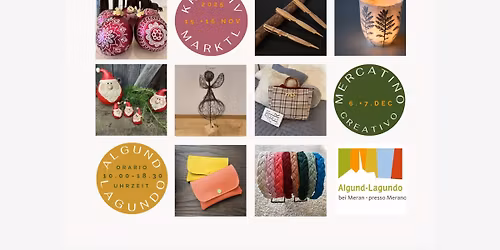Kreativmarktl Algund 🟠 Mercatino Creativo Lagundo