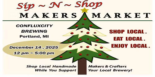 Holiday Sip-N-Shop Maker's Market