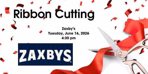 Ribbon Cutting at Zaxby's