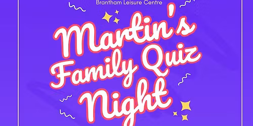 Martin's Family Quiz Night