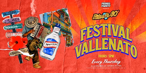 Ritmos: Festival de Vallento Colombian Latin Party NYC