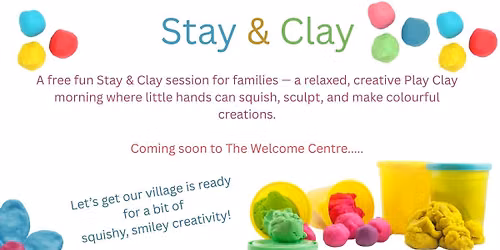 Little Stanion Parish Council Stay & Clay - Free Event