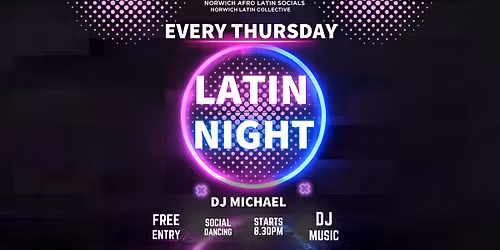 Thursdays Latin Socials