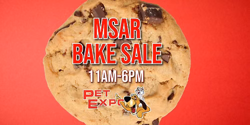 MSAR Bake Sale at Pet Expo