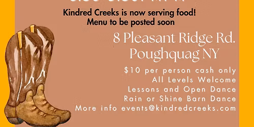 Line Dancing with Erin McMahon at Kindred Creeks Farm 