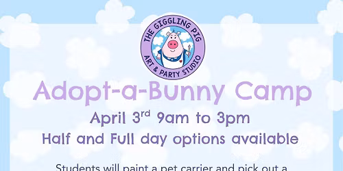Adopt-a-bunny Art Camp 