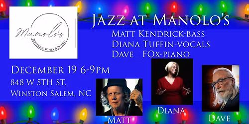 Jazz At Manolo's w\/ The Matt Kendrick Trio