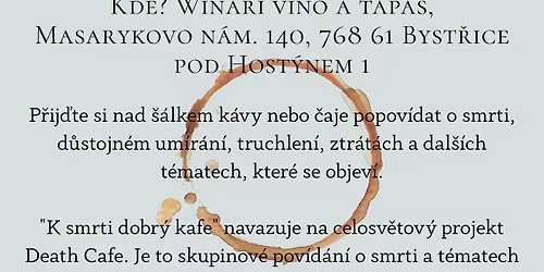 K smrti dobr\u00fd kafe u Wina\u0159\u016f