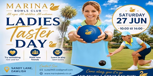 Ladies Taster Day at Marina Bowls Club in Dawlish