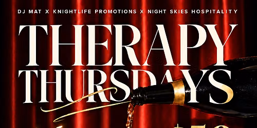 THERAPY THURSDAYS @ XRAY