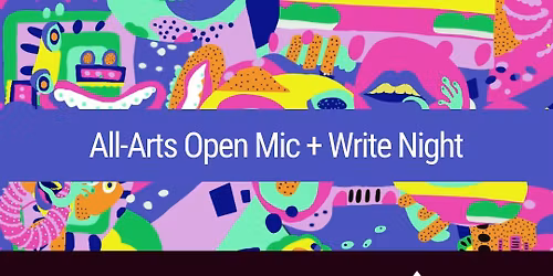 April - All-Arts Open Mic & Write Night with Florida Comedy Collective
