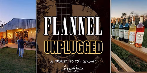 90's GRUNGE TRIBUTE by Flannel Unplugged | TX wine & craft beer