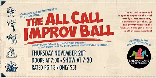 The All Call Improv Ball