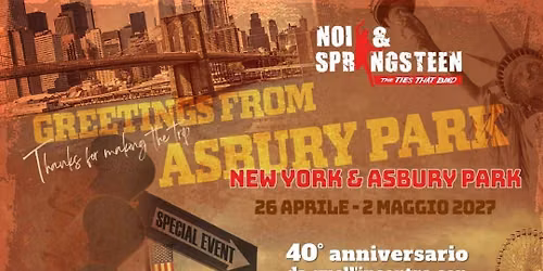 GREETINGS FROM ASBURY PARK Thanks for making the trip