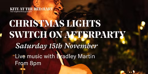 Christmas Lights Switch On: Afterparty