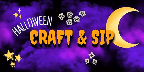 Halloween Craft & Sip