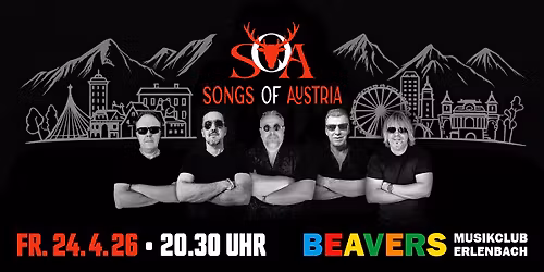 Songs of Austria | Eine Hommage an Fendrich, Ambros, S.T.S, E.A.V., Falco & Co. | BEAVERS 