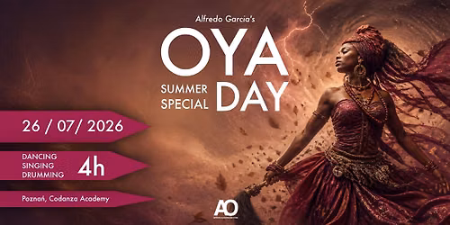 OYA SUMMER SPECIAL DAY - 4h warsztat\u00f3w z Alfredo Garcia
