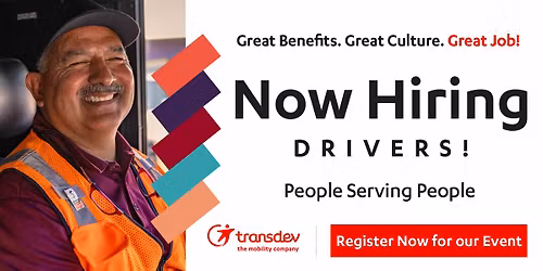 Transdev Atlanta In-Person Hiring Event