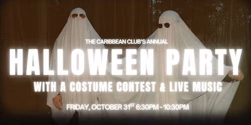 Caribbean Club\u2019s Halloween Party & Costume Contest
