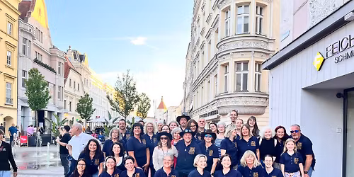 INT. LINEDANCE FLASHMOB am Welser Stadtplatz am 2. Mai 2026