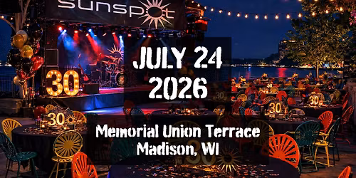Sunspot 30th Anniversary Concert at Memorial Union Terrace