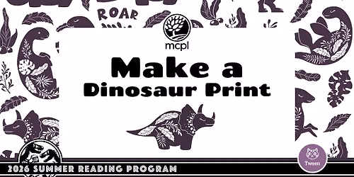 Make a Dinosaur Print