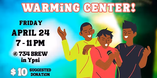 Karaoke Donation Drive for the Daytime Warming Center (April 2026)