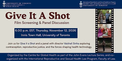 Give It A Shot (2026): Film Screening & Panel Discussion