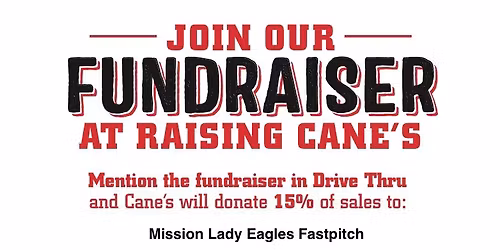 Raising Cane\u2019s Fundraiser Night!