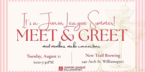 Junior League Summer Meet & Greet - New Trail Brewing