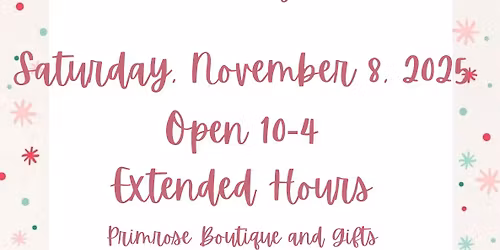 Christmas Open House