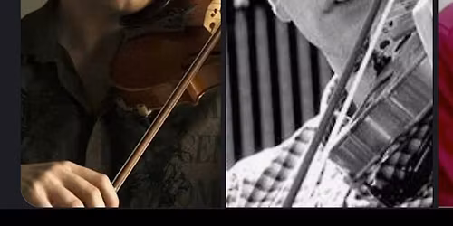 Earthwise welcomes Mads Tolling Sam Reider Duo with Larry Ochs Ben Davis Fr