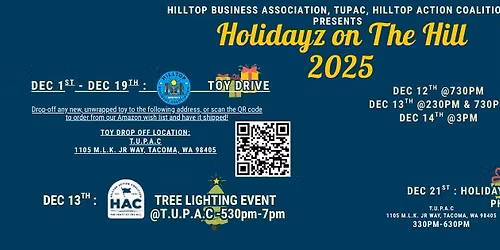 Holidayz on the Hill 2025 : A Series of Holiday Events