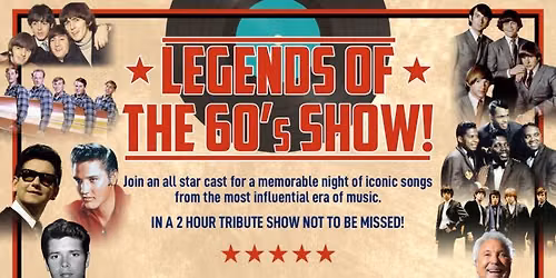Legends of the 60s show 2026