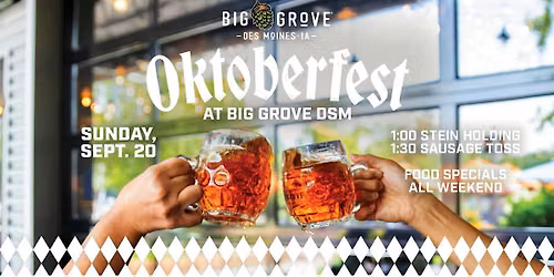 Oktoberfest at Big Grove Des Moines